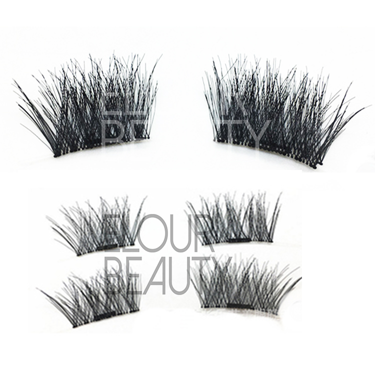 Environmenal protection magnetic cheap fake eyelashes China wholesale EA56     